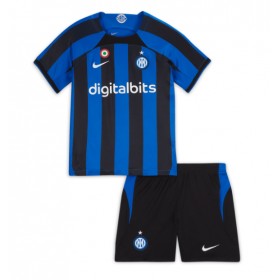 Baby Fußballbekleidung Inter Milan Heimtrikot 2022-23 Kurzarm (+ kurze hosen)